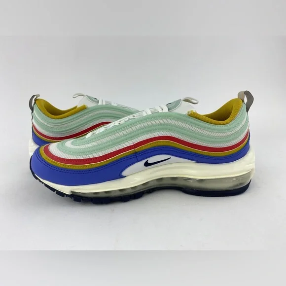 Nike Air Max 97 Multi Color Women's Size 8.5 Sneakers Shoes DH5724 100 - Picture 9 of 12